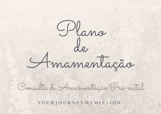 plano de amamentação