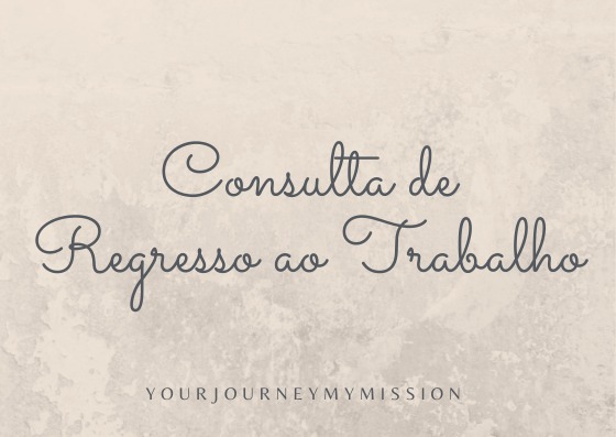 consulta de regresso ao trabalho