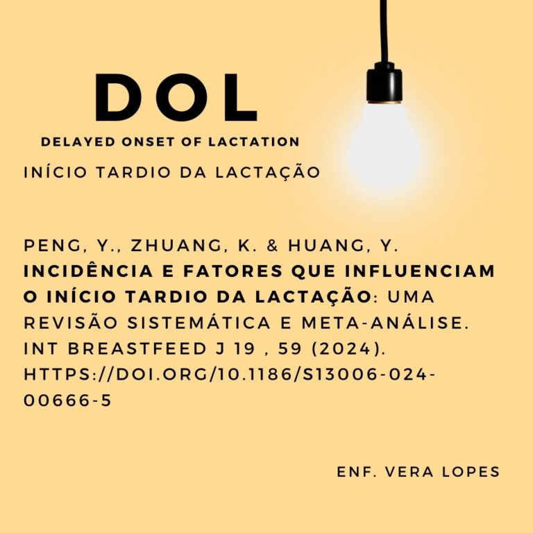 DOL (Delayed Onset Lactation) ou início tardio da lactação 2 2