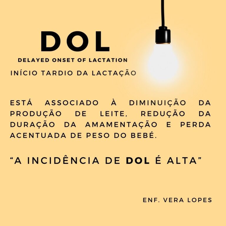DOL (Delayed Onset Lactation) ou início tardio da lactação 3 3